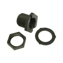 5 PC Dial Black Nylon Evaporative Cooler Overflow Drain