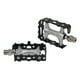 thumbnail image 1 of Pedal Bicicleta 9/16 Sellado Aluminio Plata/Negro BENOTTO, 1 of 1