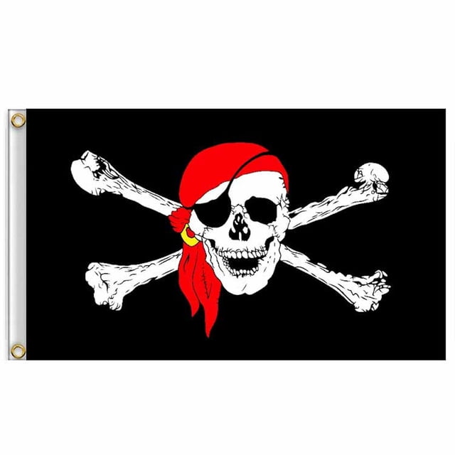 Tapestry Jollys Rogers Skeletons, diseño de bandera de poliéster, 60 x 90 cm
