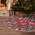 thumbnail image 5 of Bingfone Christmas Tree Skirt Mat Christmas Decoration Interior 48" -Dragons2, 5 of 6