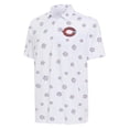 thumbnail image 2 of Men's Antigua White Chicago Bears Fireworks Polo, 2 of 3