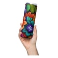 thumbnail image 3 of Termo Tumbler SVART 20 oz diseño Flores Colores arcoiris MD3, 3 of 4