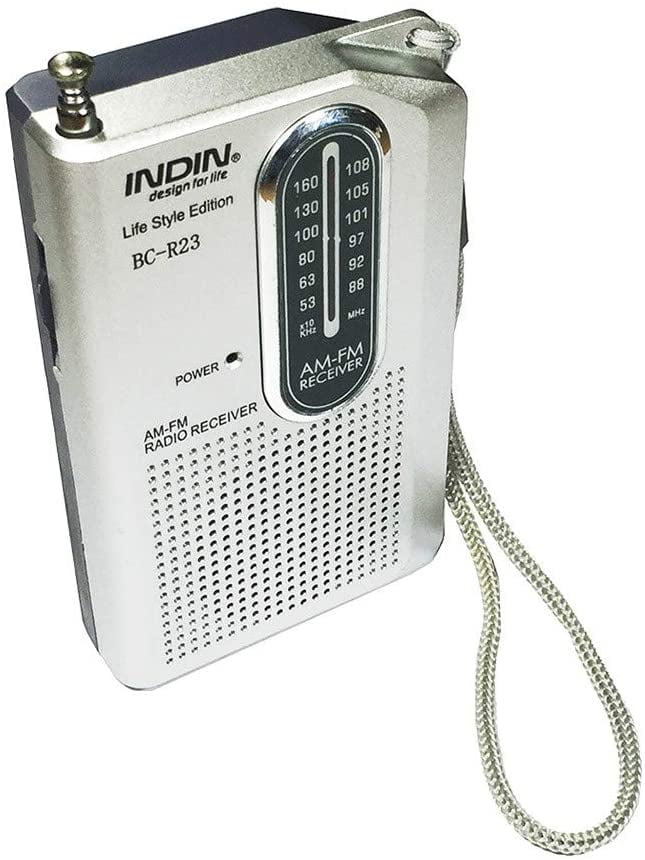 AM FM Battery Operated Portable Pocket Radio Best Reception and