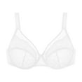 thumbnail image 5 of HSIA Women's Full Coverage Back Fat Underwire Unlined Bras,White,44C, 5 of 7