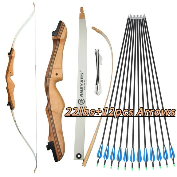 68'' Competition Recurve Bow 22/24/34/36lbs Adult Archery Beginner Target