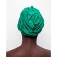 thumbnail image 2 of Urban Afrique african headgear for women, Green Lace Headgear, 2 of 2