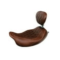 thumbnail image 2 of Mustang 79811 Brown Motorcycle Seat Motorcycle Accessory, 2 of 2