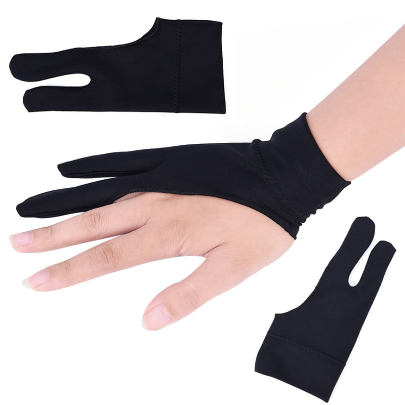 3x Professional Free Artist Drawing Glove for Graphic Tablet Right/ Left Hand 0c 