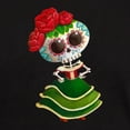thumbnail image 3 of CafePress - El Dia De Los Muertos Skeleton Girl T Shirt - Men's Classic Graphic Cotton T-Shirt, 3 of 4