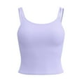 thumbnail image 6 of Top-kevin Women's Soft Sports Bra Back Padded Low Impact Spaghetti Thin Strap Lounge Workout Yoga Top, 6 of 6