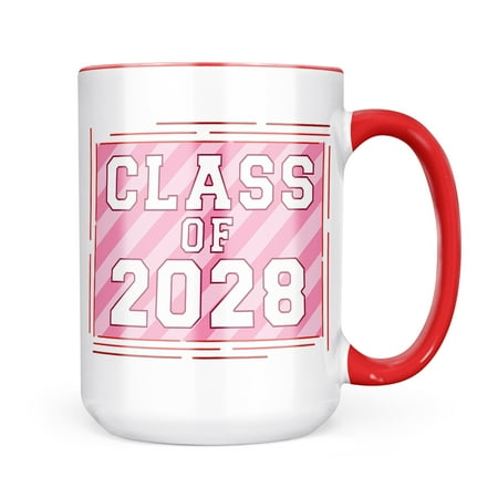 

Neonblond Class of 2028 in pink Mug gift for Coffee Tea lovers