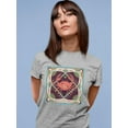 thumbnail image 2 of Cancer Zodiac Ethnic Style T-Shirt Women -Image by Shutterstock, Female Medium, 2 of 4
