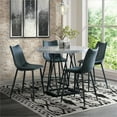thumbnail image 3 of Picket House Furnishings Conner Counter Height Dining Table in White, 3 of 8