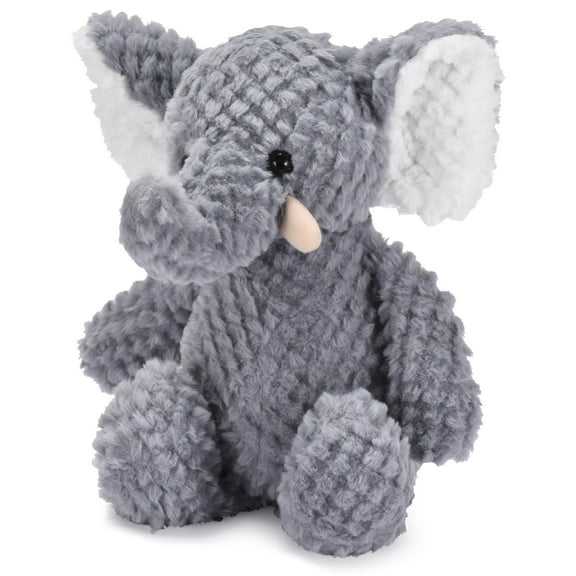 CHILDLIKE BEHAVIOR | Elephant Stuffed Toy White & Light Purple - Softest Sleeping Plush Toy for Kids - Safe & Easy to Wash - Cuddle Companion for Kids Teens and Adults - 15'' x 10''