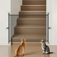 thumbnail image 6 of Stair For Dogs Portable Mesh Stair Gate Indoor Cat Proof Gate For Stairs Folding Mesh Barrier For Stairs Indoor Doorways Hallways Doorstop Home Decor, 6 of 7