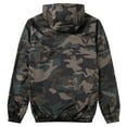 thumbnail image 2 of SWSMCLT Men's Hooded Windbreaker Jacket Light Rain Jacket Lightweight Loose Fit Windproof Water Resistant Unlined Outdoor Camo Camouflage 36, 2 of 2