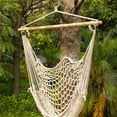 thumbnail image 4 of Zimtown Hanging Swing Cotton Hammock Chair Rope Patio Porch Garden, 4 of 10