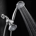 thumbnail image 4 of DreamSpa 19 Setting Chrome 3 Way Luxury Shower System Hand and Rain Shower Heads, 4 of 5