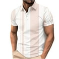 thumbnail image 1 of Chemises pour Hommes, Chemise à Manches Courtes Décontractée à Boutons Imprimés pour Hommes, 1 of 4