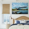 thumbnail image 2 of Stupell Industries Sea Plane on Wooded Lakefront Cloudy Sky,36 x 48,Designed by John Slemp, 2 of 6