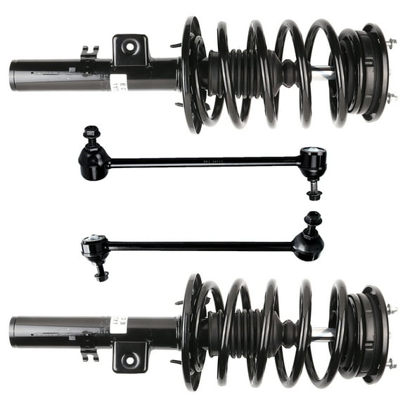 CCIYU Complete Suspension Kit Fits 2008 2009 for Ford Taurus Includes Front Strut Spring Assembly Stabilizer Bar Link