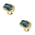 thumbnail image 2 of VONKY Embrace Individuality Exquisite Irregular Stackable Open Finger Ring And Are kyanite 2Set, 2 of 6