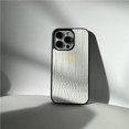 thumbnail image 3 of Luxury Personalize Initials Leather Soft Phone Case For iPhone 15 14 13 Pro Max 12 Mini 11 XS XR X 8 7 Plus SE Protective Cover, 3 of 5