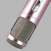 2018 Newest Wireless Bluetooth HandHeld Microphone Speaker Karaoke KTV Singing Player (Pink)