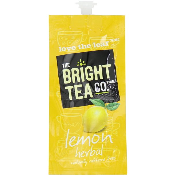 FLAVIA Tea, Lemon Herbal, 20Count Fresh Packs (Pack of 5) Walmart