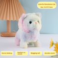 thumbnail image 6 of Realistic Interactive Robotic Cat Toy Electronic Pet Kitty That Walks Meows Moves Tail Super Cute Plush Robot Kitten Birthday Gift for Women Cat Lovers Easter Present Christmas Gift, 6 of 6