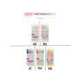 thumbnail image 4 of SARAHE Surligneurs Clear View, Pointe Biseautée, Couleurs Assorties, Lot de 5, 4 of 5