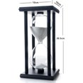 thumbnail image 3 of Timglas Sand Timer Timglas med Sand Dekoration Sandklocka Klocka för Rum Födelsedag Te Kaffe Bord Bokhylla Skola Spel Prydnad Trä, 3 of 5
