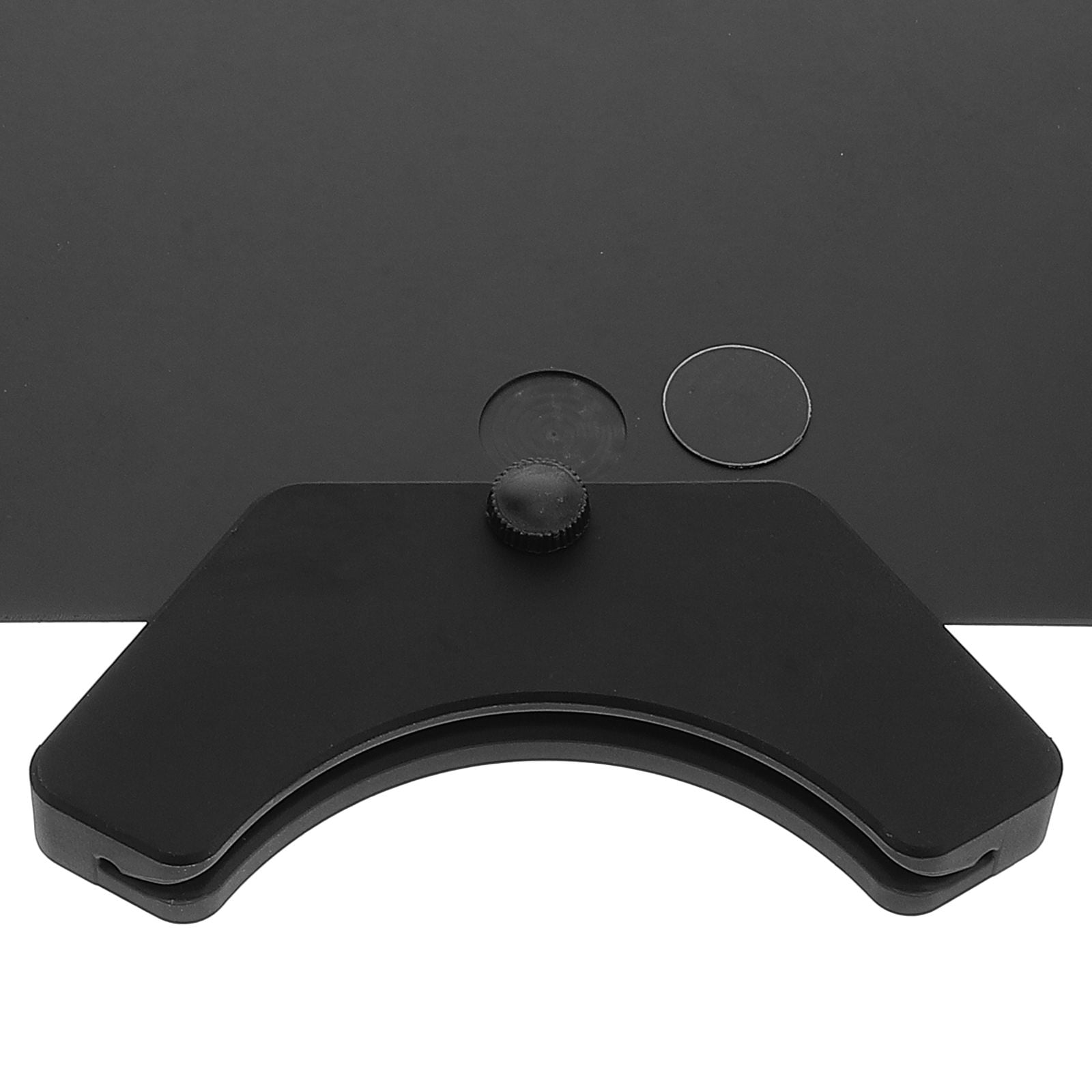 COMPUKAS Black Plastic Sheet Music Stand with Sleek Design, Music Accessories, 1 Pack for Musicians