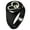 Black, variant on Sterling Silver Dog Paw Heart Engraved Round Flat Top Polished Ring