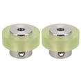 thumbnail image 1 of 2X,300mm Aluminum Polyurethane Industrial Encoder Wheel Measuring Wheel for Measuring Rotary Encoder, 1 of 8