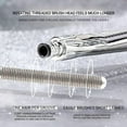 thumbnail image 4 of Iron Wand Mascara, Thick Curling Long Lasting Mascaras, Telescopic Tubing Mascaras, 3D Curling Wand for Bold, Defined Lashes, No Flaking, No Clumping, 4 of 7
