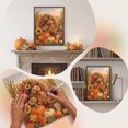 thumbnail image 3 of Thanksgiving Turkey Pearl Art Kit, DIY Fall Wall Decor with Pumpkins Sunflowers Maple Leaves, Sparkling Canvas Craft for Adults Beginners, Seasonal Home Decoration Gift, 3 of 5