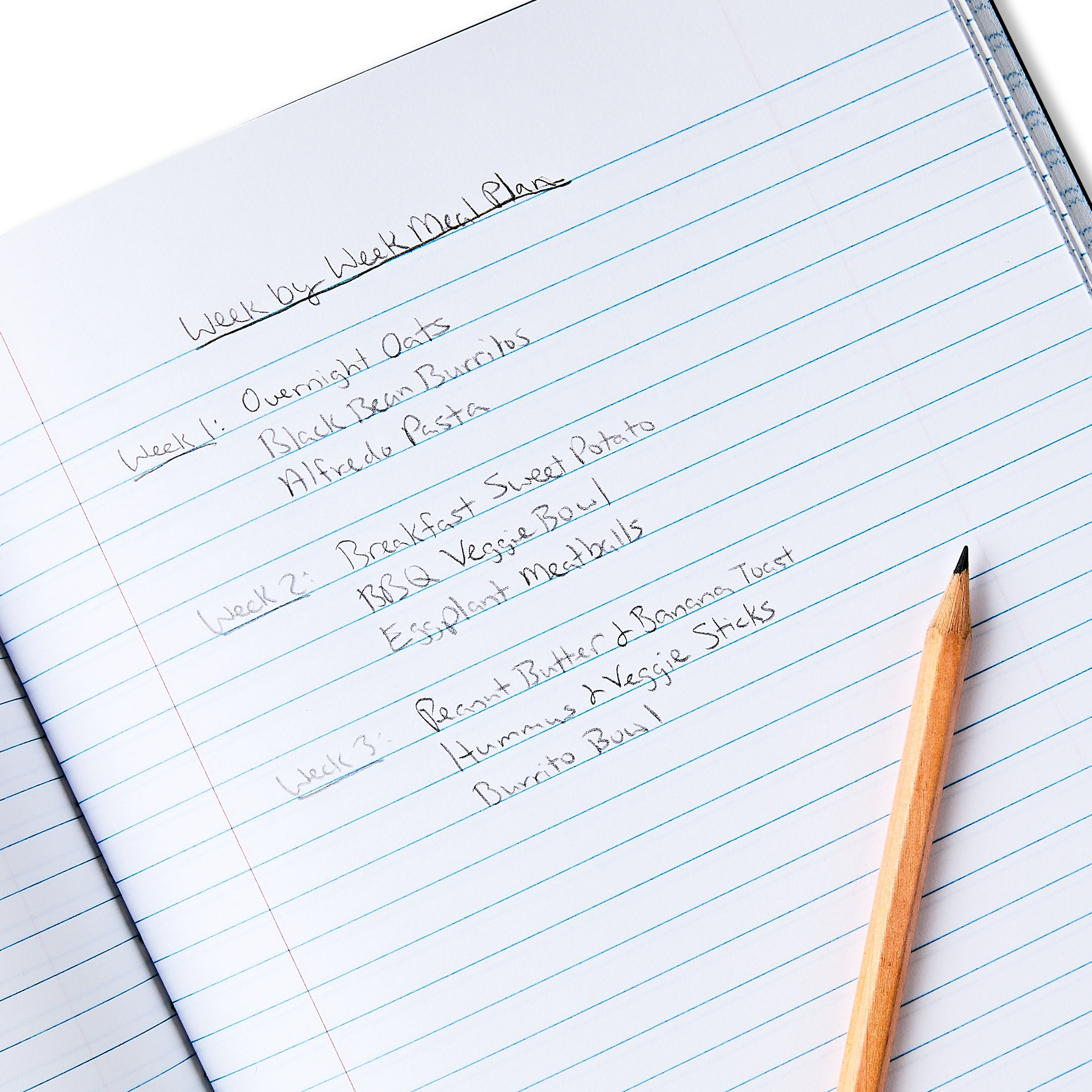 (6 pack) Pen+Gear Heavyweight College Ruled Poly Composition Book, 7.5 in x 9.75 in, Blue, 80 Sheets