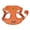 Orange, variant on Reflective Dog-Harness With Leash Breathable Adjustable Nylon Pet-Harness Accesorios For Chihuahua Small Large Dog-Harness Vest