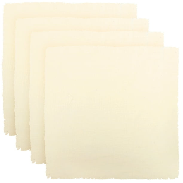 Servilletas cuadradas de lino y algodón, 4 Uds., servilletas de restaurante occidental, servilletas de cocina para interiores