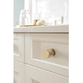 thumbnail image 2 of Amerock Balata 1-1/8 inch (29mm) Diameter Golden Champagne Cabinet Knob, 2 of 5