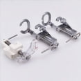 thumbnail image 2 of YEQIN 3pcs Large Metal Darning/Free Motion Sewing Machine Presser Foot for All Low Shank Brother Singer Janome Babylock and More Sewing Machines - Include Close Toe, Open Toe and Quilting Foot, 2 of 5