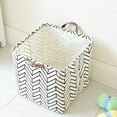 thumbnail image 4 of Laundry Large Laundry Long Handle Freestanding Laundry Square Bucket Clothes Toys Towel Grey Storage Large Storage Containers for Clothes, 4 of 5