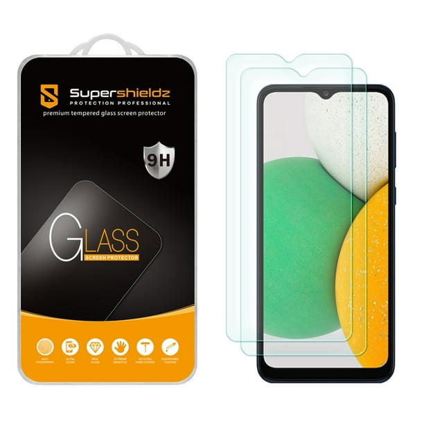 2 Pack Supershieldz Designed For Samsung Galaxy A03s Tempered Glass Screen Protector Anti