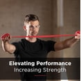 thumbnail image 6 of THERABAND Resistance Bands, 5 FT, Red, Medium Thickness, 3.7 LBS Resistance, Level 3, 6 of 11