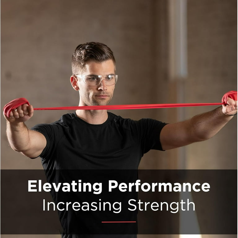 THERABAND, Resistance Bands, 5 FT, Red, Level 3, Medium Resistance