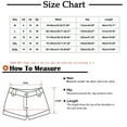 thumbnail image 2 of Generic Cotton Linen Shorts for Women Knee Length Elastic Waist Stretchy Short Casual Summer Comfy Solid Lounge Shorts, 2 of 3