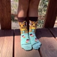 thumbnail image 2 of Kangaroo Ice Cream Day Socks (Ages 3-7) from the Sock Panda, 2 of 7