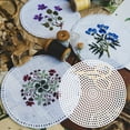 thumbnail image 4 of TOYMYTOY White Plastic Mesh Canvas Sheets for Cross Stitch and Embroidery 20Pcs, 4 of 8