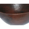 thumbnail image 2 of Weathered Hammered Copper Bowl, 2 of 3